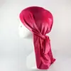 Europeu e Americano mais vendidos boné de veludo dourado com cauda longa costura chapéu de pirata lenço de cabeça boné boné de bico durag fabricante Yiwu