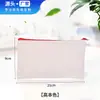 Bolsa de Almacenamiento con Cremallera de Malla Estuche Personalizado Bolsa de Papelería de Gran Capacidad Suministros para Exámenes Bolsa de Algodón con Cremallera Fábrica de Origen