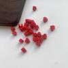 Tapones para los oídos con forma de hamburguesa de silicona estilo coreano, Material transparente de alta gama para pendientes, Tachuelas antideslizantes para los oídos, Tapones para los oídos
