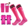 Amazon Protectores Tibiales de Fútbol con Correa y Calcetines Largos de Fútbol Combo Set de Equipo Protector Deportivo Tibiales en Stock