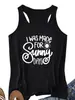 FUE CREADO PARA top sin mangas casual simple nuevo para el sol de mujer Amazon eBay en stock