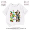 Camiseta de Dibujos Animados para Niños y Niñas, Máquina de Guisantes de Manga Corta Dibujo Animado Top de Algodón Infantil de Media Manga para Verano