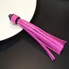 Mismo Color de Fondo Borla de Cuero Campana Negra Amazon Silicona Pulsera de Cuentas de Madera Accesorios de Joyería Accesorios de Pegamento Gotas 25 Colores