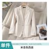 Chaqueta de traje estilo socialité Xiaoxiang para mujer, otoño e invierno, dulce, elegante, con temperamento ol, diseño informal, chaqueta de traje a cuadros