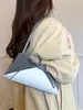 Bolso pequeño cuadrado de color block con lazo, bolso de retazos de lunares estilo coreano, bolso cruzado estilo dulce, bolso de hombro de alta gama
