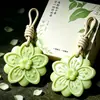 Bestseller transfronteiriço: Fragrância suspensa com aroma floral de gardênia selvagem para carro e guarda-roupa, aroma de longa duração com design floral em relevo