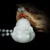 Venta al por mayor de fábrica Jade de Tianshan de Xinjiang seguro sin importar la marca colgante de oro Colgante de rosca de jade seguro hebilla para hombres y mujeres