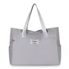 Bolsa de Tote Grande Capacidad Estilo Coreano Transfronteriza Bolso de Hombro Bolso de Mano Tela Oxford Bolsa para Viajes Diarios Bolso Casual para Mujer Bolsa de Tela Impermeable