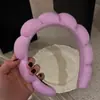 Diadema de Nube para Mujer 2025 Nueva Pinza para el Cabello para Lavarse la Cara Otoño e Invierno Artefacto de Corona Alta Diadema de Esponja de Invierno