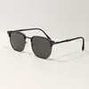 Gafas de Sol de Nicho para Uso Diario Protección Solar UV Retro Personalizadas Marco Pequeño Cuadradas Artísticas Versátiles para Hombres y Mujeres
