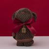 Toalla de boda creativa, toalla de oso rojo vino, tienda de bodas, devolución, regalo de boda, dama de honor, regalo práctico, caja de regalo