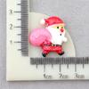 Funda para Teléfono Móvil DIY Pegamento de Crema Anciano Muñeco de Nieve Navidad Accesorios de Resina Árbol de Navidad Accesorios DIY Materiales Imán para Refrigerador