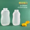 Estoque Pronto do Fabricante de Garrafas Plásticas para Temperos de Múltiplas Especificações, Garrafas Squeeze para Molhos, Garrafas para Molho de Ostra, Garrafas Squeeze para Condimentos com Tampa Flip-Top Resistente a Altas Temperaturas de PP