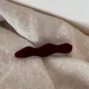 Pinza para el Cabello BB de Terciopelo de Color de Alta Gama Estilo Coreano Pinza de Moda para Flequillo Pinza Lateral Accesorio Versátil para la Cabeza Accesorios para el Cabello Nuevo