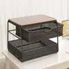 Suporte de Armazenamento para Impressora de Mesa, Copiadora Pequena Doméstica, Organizador Multifuncional de Arquivos