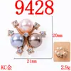En stock venta al por mayor accesorios de aleación accesorios para el cabello diy corsage Flor de Perla Corazón material nupcial jeje grupo de ropa ventilador accesorios hechos a mano
