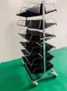 Estante de Material Multicapa, Carrito con Cesta Colgante Desmontable, Carrito Volteador de PCB, Estante Volteador SMT, Carrito para Colocación de Placas de Circuito, Carrito de Almacenamiento