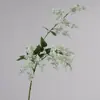 Flores Artificiais Lilás, Glicínia, Folha Vermelha Choupo Tremulante, Nevoeiro Casamento Arranjo de Flores Artificiais Materiais de Decoração Adereços de Fotografia Flores Falsas