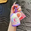 Nuevo Llavero Altavoz de Grabación de Dibujos Animados, Juguete de Capibara Lindo de Dibujos Animados, Colgante para Bolso de Pareja, Pequeño Regalo
