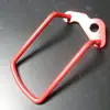 Marco Protector de Dial Trasero de Bicicleta Protector de Transmisión Engrosado Bicicleta de Montaña Protector de Desviador de Bicicleta Marco de Acero