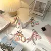 Lindo Llavero de Dopamina DIY con Forma de Gotita, Colgante de Cadena para Teléfono Estilo Ins, Accesorio Creativo de Nicho