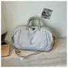 Bolsa de viaje portátil de gran capacidad, bolsa deportiva y de fitness para hombro y cruzado, organizador de equipaje unisex elegante para viajes cortos y de negocios