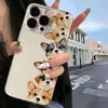 Funda de Teléfono de Dibujos Animados Corgi Jenga Adecuada para Apple 17Pro/16, Iphone15/14/13 Funda Suave