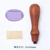 Cabeza de Cobre en Blanco para Sello de Cera con Mango de Palo de Rosa, en Stock, Cabeza de Sello en Blanco para Exportación, Material para Sello de Cera