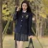 Fábrica en nombre de posventa uniforme jk otoño e invierno traje jk traje abrigo femenino traje jk escuela para traje jk