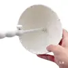 Suporte ajustável para peruca Suporte para cabelo Suporte de apoio para peruca Suporte de tecido branco para peruca
