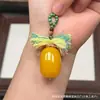 Cera de Abeja de Segunda Generación Varios Estilos Oso Bolsa de Queso Colgante Llavero DIY Exquisito Adorno de Joyería
