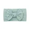 Diadema Elástica de Nylon Tejida a Mano de Color Sólido con Lazo de Ala Ancha para Niños, Amazon Europeo y Americano Transfronterizo, Accesorios para el Cabello Infantil 228