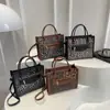 Bolso de Gran Capacidad para Viajes Casuales para Mujer 2025 Nuevo Otoño Bolso Cruzado Estampado de Leopardo Bolso de Hombro Tote de Aspecto Elegante