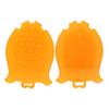 Fabricantes de origem silicone peixinho dourado pequeno escova de lavar limpeza profunda escova de massagem manual cabelo macio massagem escova de banho