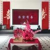 Decoração de Quarto de Casamento Parede de Fundo de TV Conjunto Sala de Estar Casa Nova Quarto Masculino e Feminino Decoração de Casamento Adesivos de Palavras Felizes para Casamento