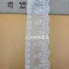 En Stock Algodón Encaje Bordado Encaje Calado Bordado Seda de Leche Perforado Vestido de Dormir Dobladillo Ropa Accesorios