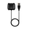 Para Fitbit Versa reloj inteligente anillo soporte de carga cable de carga USB base de cable de carga de reloj