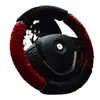 Cubierta de Volante de Coche de Piel de Conejo de Alta Calidad Rf1413 al por Mayor, Nueva Cubierta de Manija de Invierno, Accesorios de Interior de Coche