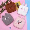 Bolsa de almacenamiento de toallas sanitarias de felpa de estilo coreano, bolsa de algodón para toallas sanitarias, linda bolsa pequeña para llevar, bolsa de luna portátil