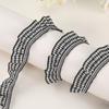 Tela Plisada a Cuadros Encaje Elástico Colorido Juguete DIY Ropa para Muñecas Hecha a Mano Accesorios Adorno de Encaje con Volantes