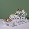 Soporte de Exhibición para Mesa de Postres Plato de Postre Estilo Ins Fiesta de Cumpleaños Infantil Mesa de Snacks Multifuncional Soporte de Snacks para el Té de la Tarde
