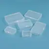 Caixa Plástica Transparente de PP Organizador de Acessórios para Ferragens Componentes Caixa para Papelaria Caixa de Armazenamento Cultural e Criativa Caixa para Equipamentos de Pesca Caixa para Exibição de Amostras