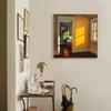 Jim Holland Artista Americano Jim Holland Gouache Pintura al Óleo Habitación Soleada Ventana B&B Pintura Nórdica