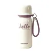 Taza aislada de acero inoxidable 316 para niñas, alto valor estético, taza de agua portátil para el hogar, multipropósito, taza para estudiantes de gran capacidad