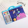 Libro de dibujo para niños 3-7 años aprende a dibujar y colorear libro para colorear bebé graffiti caricatura libro para colorear 3d regalo de jardín de infantes