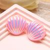 Perlas de Resina Imitación de Fondo Plano Concha Accesorios para Pasador de Pelo Hebilla de Zapato DIY Funda de Teléfono DIY Adorno para el Cabello Conchas al por Mayor