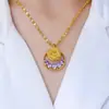 Pendientes de Amatista Rosa de Diseño de Nicho 2025 Nuevo Estilo Caliente Cadena de Clavícula de Gama Alta Collar Elegante para Mujer