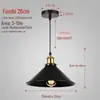 Lustre estilo industrial retro americano transfronteiriço, arte em ferro preto, iluminação criativa para cafés, bares, restaurantes e estabelecimentos comerciais