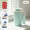 Taza de café de acero inoxidable 316 con lirios del valle, taza portátil para exteriores con asa, taza para beber de doble uso, taza térmica al por mayor