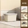 Caja de Almacenamiento Caja Organizadora de Plástico Caja de Almacenamiento Engrosada Caja de Almacenamiento para el Hogar Edredón Ropa Armario Abierto